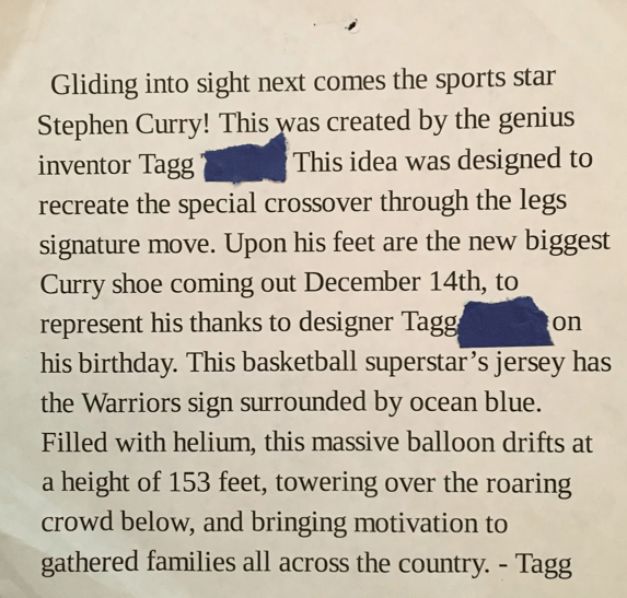 narrative, descriptive language, vocabulary, point of view/perspective, word referents, sentence starters